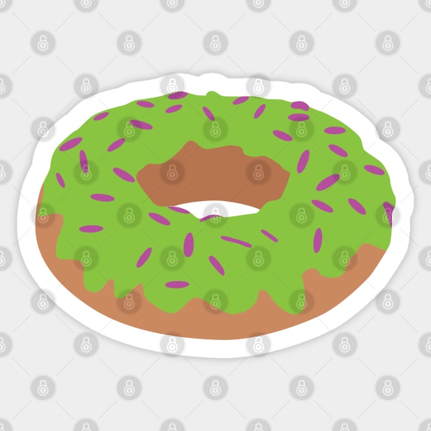 Halloween doughnut Sticker by MickeyEdwards